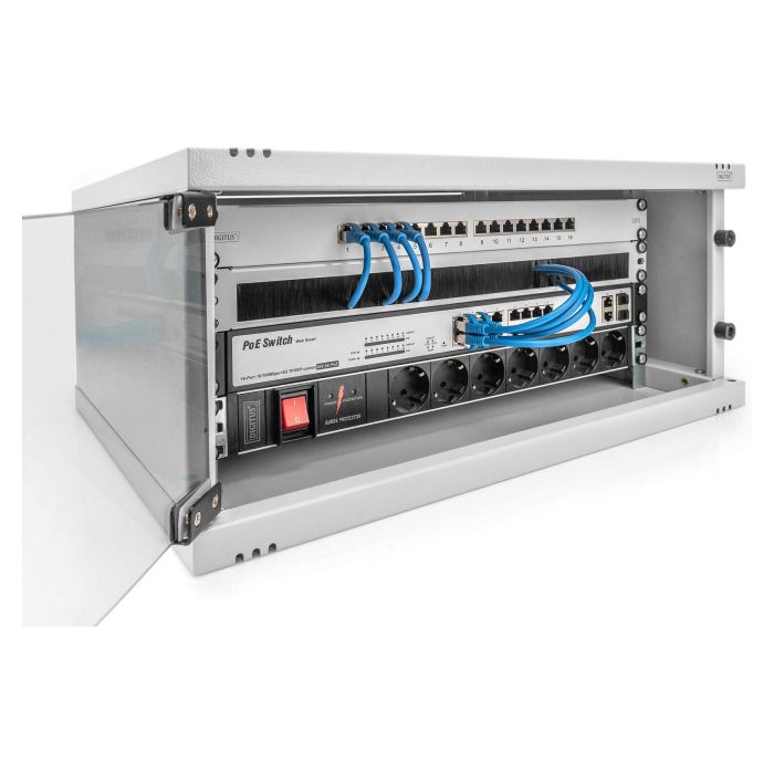 Digitus Carcasa de Pared SOHO 4HE 241x540x400 mm Gris sin montar 2