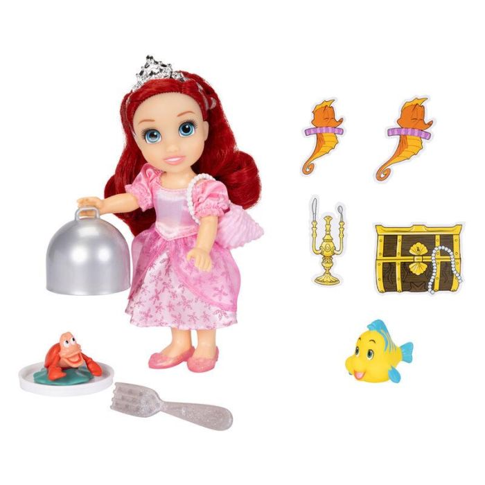 Muñeca Ariel Mar y Tierra La Sirenita Disney 15cm 3