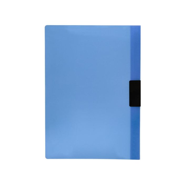 Carpeta Liderpapel Dossier Pinza Lateral 45302 Polipropileno Din A4 Azul 30 Hojas Pinza Deslizante 2