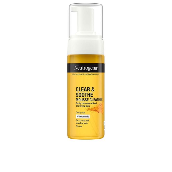 Neutrogena Clear & Soothe Mousse Limpiador 150 mL