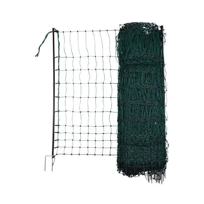 Kerbl Red Eléctrica para Aves de Corral KER4018653992661 - 25 m - 106 cm - Doble Punta - Verde 0 Kerbl Red Eléctrica para Aves de Corral KER4018653992661 - 25 m - 106 cm - Doble Punta - Verde 0