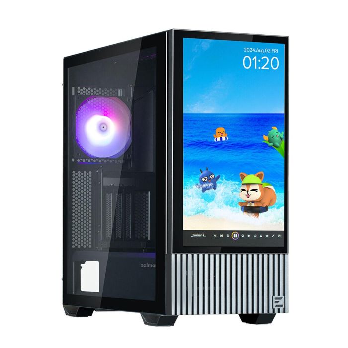 Zalman Z10 DS Caja PC Midi Tower Negra ATX/Micro ATX/Mini-ITX con ventana lateral de vidrio templado para HDD/SSD 36 Zalman Z10 DS Caja PC Midi Tower Negra ATX/Micro ATX/Mini-ITX con ventana lateral de vidrio templado para HDD/SSD 36