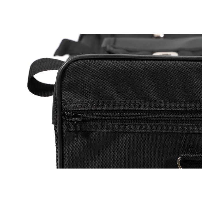 Gloria Bolso de Transporte Plegable para Perro Gato con Paneles Transpirables 52x30x30 cm Negro Poliéster hasta 6kg 9 Gloria Bolso de Transporte Plegable para Perro Gato con Paneles Transpirables 52x30x30 cm Negro Poliéster hasta 6kg 9
