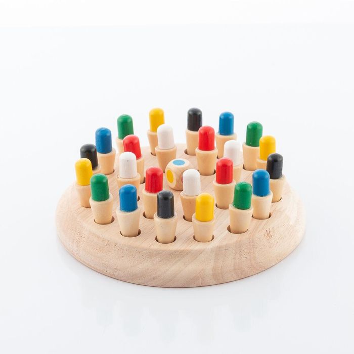 Ajedrez de Memoria de Madera Taeda InnovaGoods 26 Piezas 3 Ajedrez de Memoria de Madera Taeda InnovaGoods 26 Piezas 3