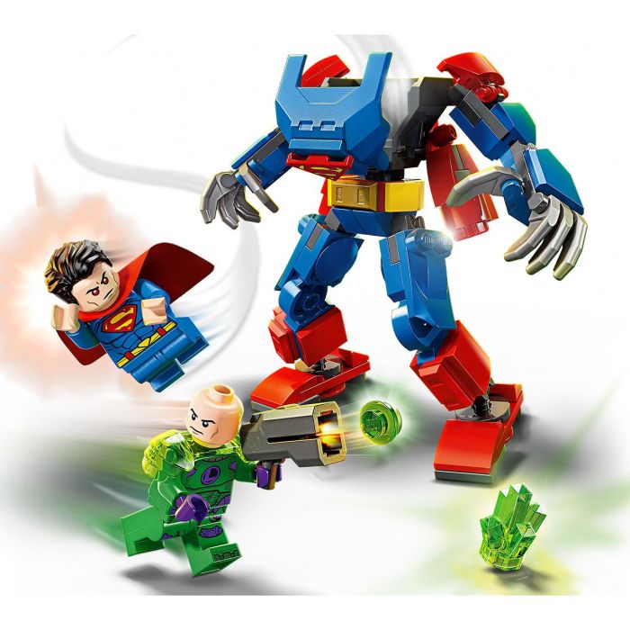 LEGO DC 76302 Superman's Mech vs. Lex Luthor - Juguete de superhéroe para edades de 6 años 2