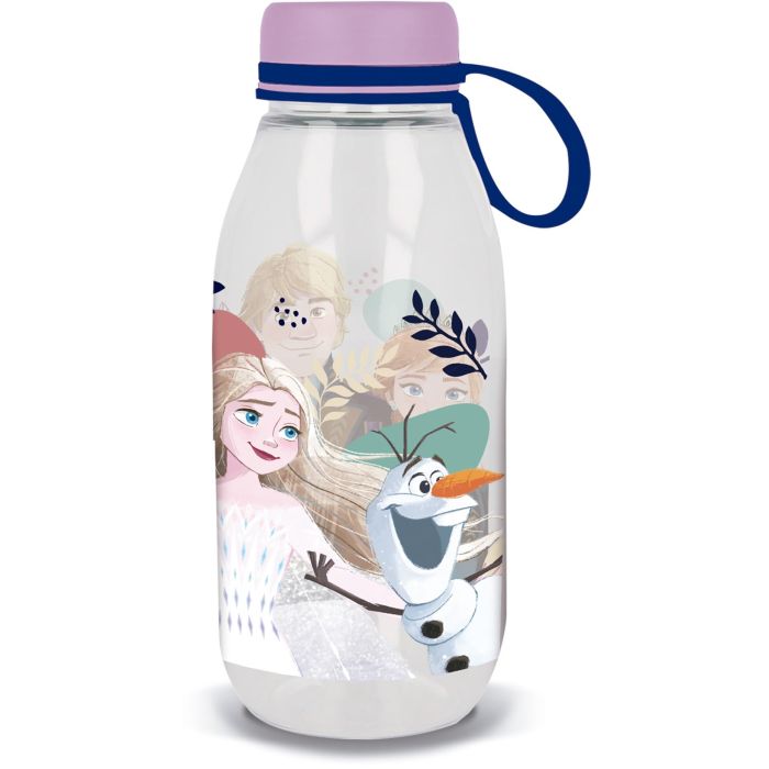 Adventure CZ11357 Botella Infantil Ecozen Tritán sin BPA Frozen Oficial Disney 460 mL con Capuchón y Asa de Silicona Adventure CZ11357 Botella Infantil Ecozen Tritán sin BPA Frozen Oficial Disney 460 mL con Capuchón y Asa de Silicona