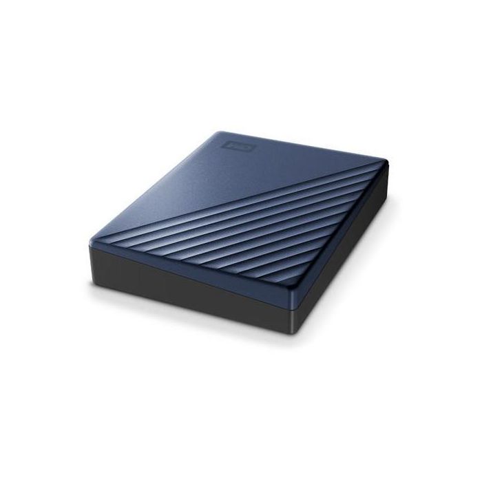 Western Digital WDBFTM0040BBL-WESN Disco Duro Externo Portátil 4TB USB-C/USB 3.0 Metal Azul 3