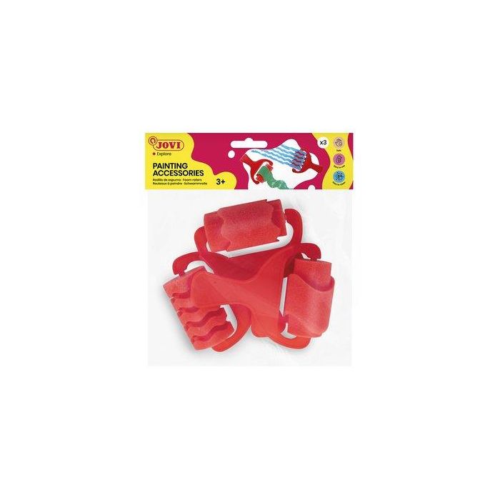 Rodillo De Espuma Jovi Para Pintura Grande 3 Formas