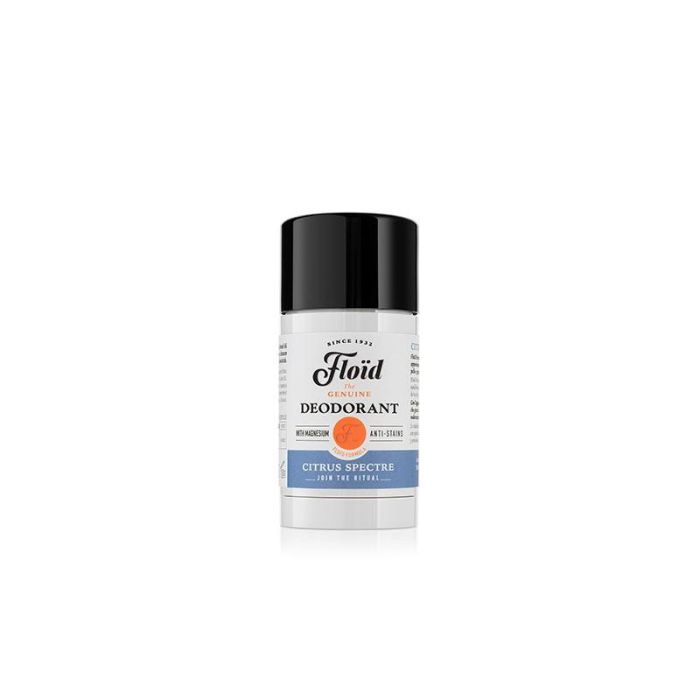 FLOÏD Deodorante Natural CITRUS SPECTRE 75ml - Con sales de magnesio para una protección duradera y respetuosa con la piel FLOÏD Deodorante Natural CITRUS SPECTRE 75ml - Con sales de magnesio para una protección duradera y respetuosa con la piel