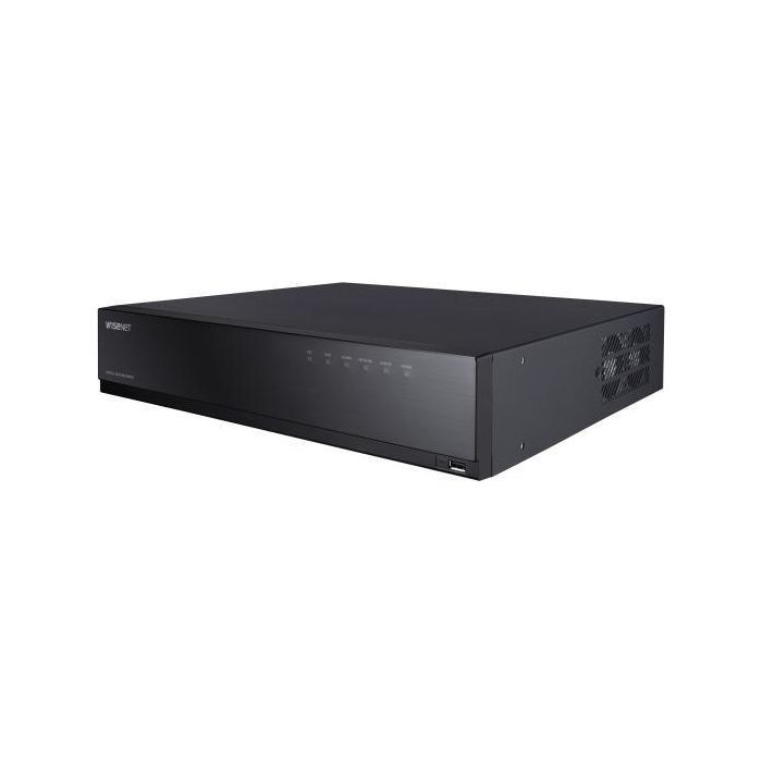 Hanwha Grabador de vídeo DVR 16 canales 5en1 HDMI/VGA H.265 coaxial 8HDD Wisenet 2