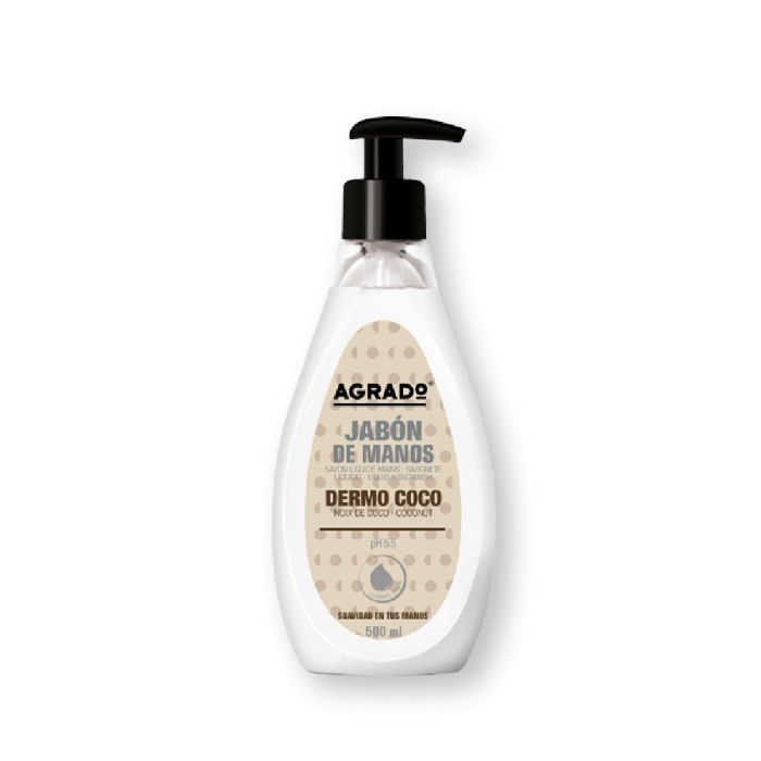 Agrado Jabón de Manos Dermo Coco 500 ml