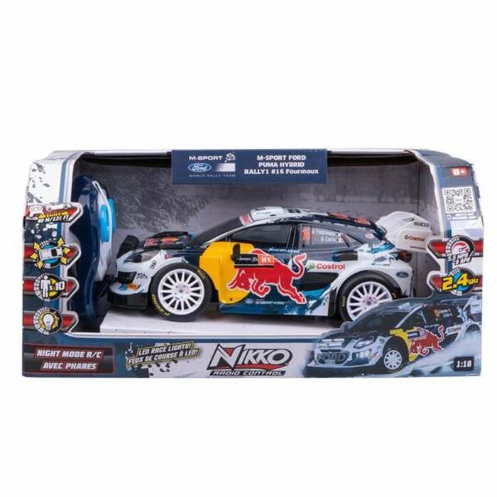 Molto Coche Radio Control Red Bull Ford Escala 1:18. Réplica con Sonidos y Luces. Ideal para Niños a partir de 6 Años, Pilas AAA no incluidas. 4