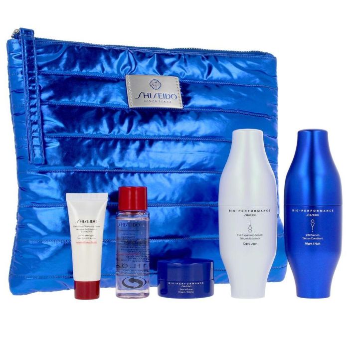 Shiseido BIO-PERFORMANCE SKIN FILLER SERUM ESTUCHE 3 pz - Tratamiento Rellenador de Arrugas para una Piel Más Joven en 24 Horas