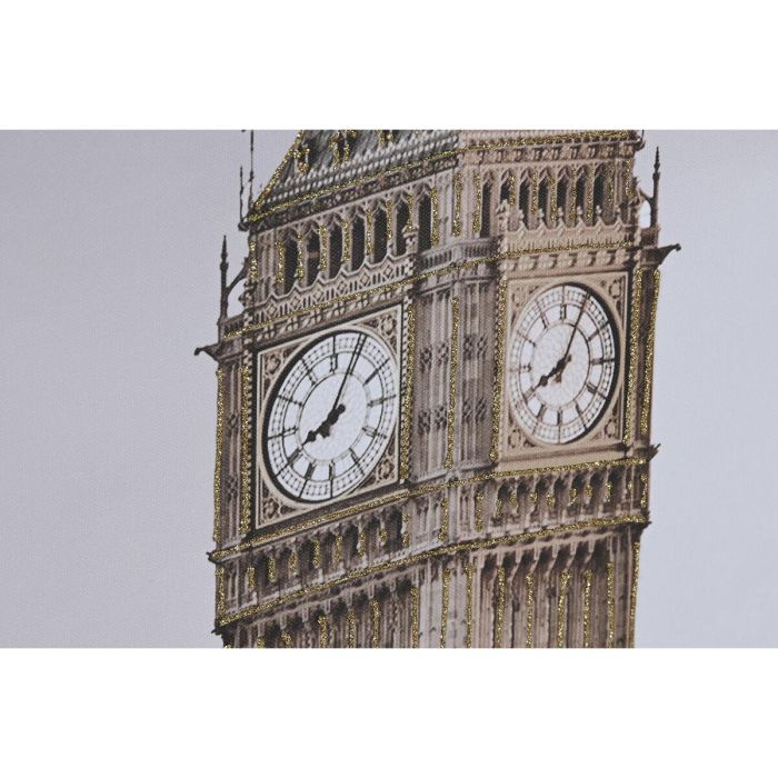 Lienzo Home ESPRIT Lienzo Purpurina 150 x 3 x 100 cm 2