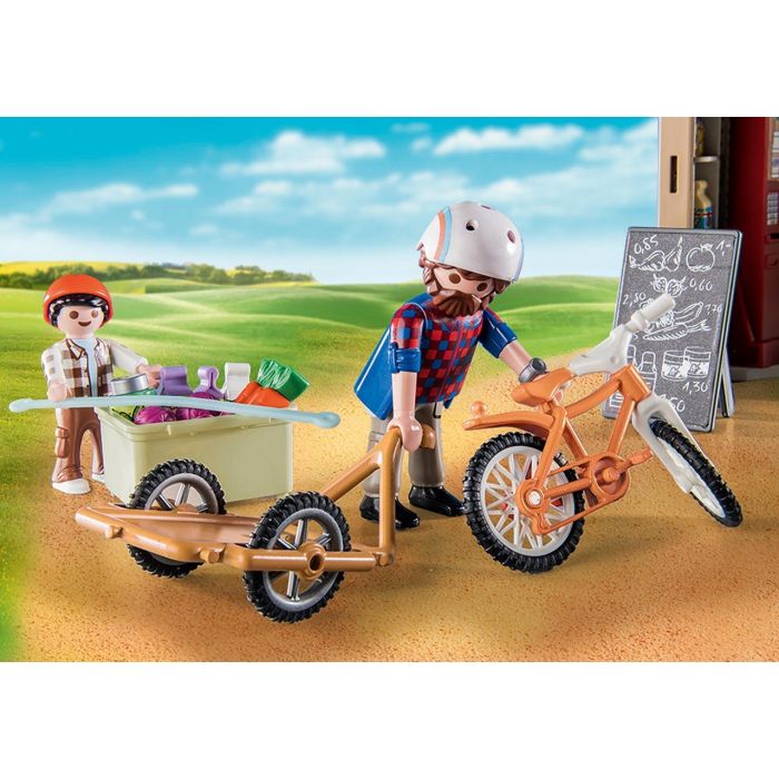 Playmobil 71250 Tienda de Granja Country 24 Horas - Con Fruta, Verduras y Lácteos Frescos para Niños +4 Años 4 Playmobil 71250 Tienda de Granja Country 24 Horas - Con Fruta, Verduras y Lácteos Frescos para Niños +4 Años 4