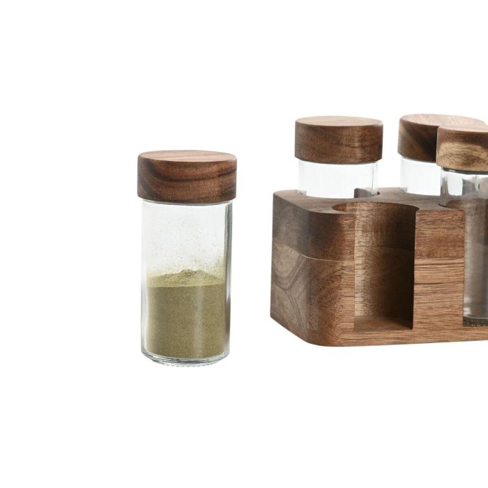 Especiero Basicos DKD Home Decor Natural 10 x 11 x 19 cm Set de 6 4 Especiero Basicos DKD Home Decor Natural 10 x 11 x 19 cm Set de 6 4