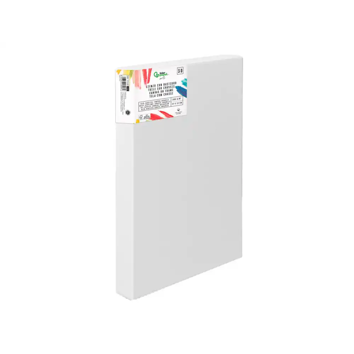 Liderpapel Bastidor 3D Extragrueso 12P Grapado Algodón 100% 46x61 cm 380g/m² Certificado FSC 4
