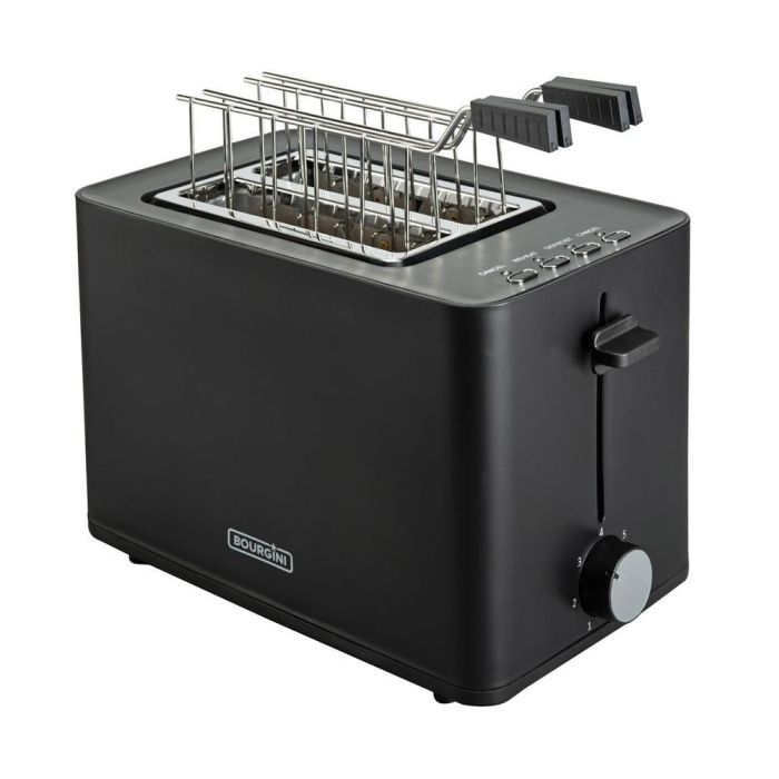 Bourgini Tostadora Tosti 14.0402.00.00 con Accesorios Sandwich, Ranura Extra Ancha, Función Descongelación, 850W, Negro 3 Bourgini Tostadora Tosti 14.0402.00.00 con Accesorios Sandwich, Ranura Extra Ancha, Función Descongelación, 850W, Negro 3