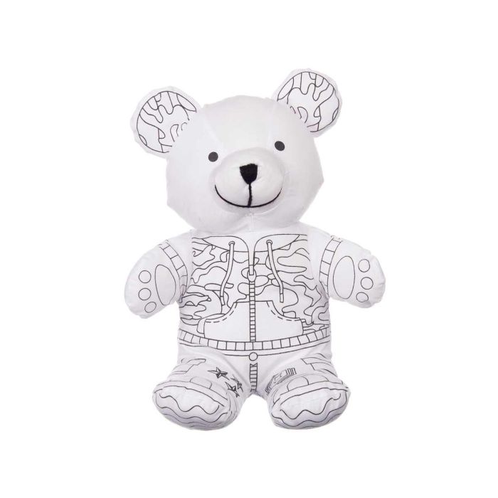 Peluche Colorear Oso Pincello 17X21CM (8 Unidades) 1 Peluche Colorear Oso Pincello 17X21CM (8 Unidades) 1