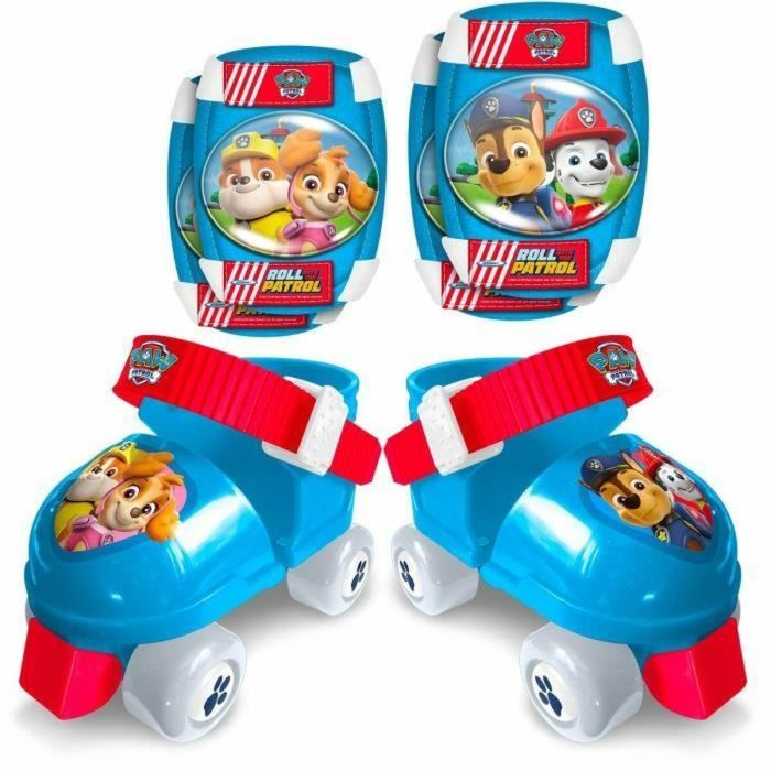 Paw Patrol Set Patines y Coderas/Rodilleras Regulables de 23 a 27 PA450035