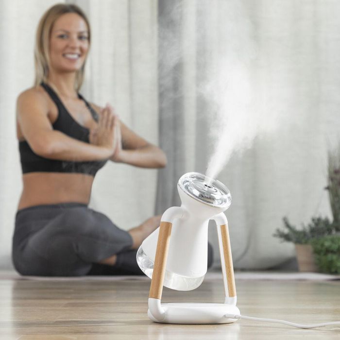Humidificador Difusor de Aromas y Cargador Inalámbrico 3 en 1 Misvolt InnovaGoods 10 Humidificador Difusor de Aromas y Cargador Inalámbrico 3 en 1 Misvolt InnovaGoods 10