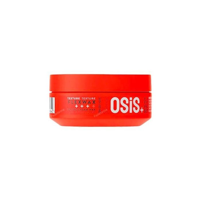 Schwarzkopf Osis+ Flexwax Cera en Crema Remoldeable 85ml – Fijación Fuerte y Brillo Natural para Textura del Cabello