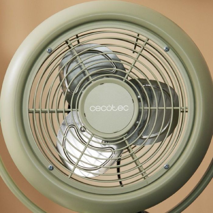 Ventilador de Sobremesa Cecotec EnergySilence 800 RetroDesk Verde 20 W 1 Ventilador de Sobremesa Cecotec EnergySilence 800 RetroDesk Verde 20 W 1