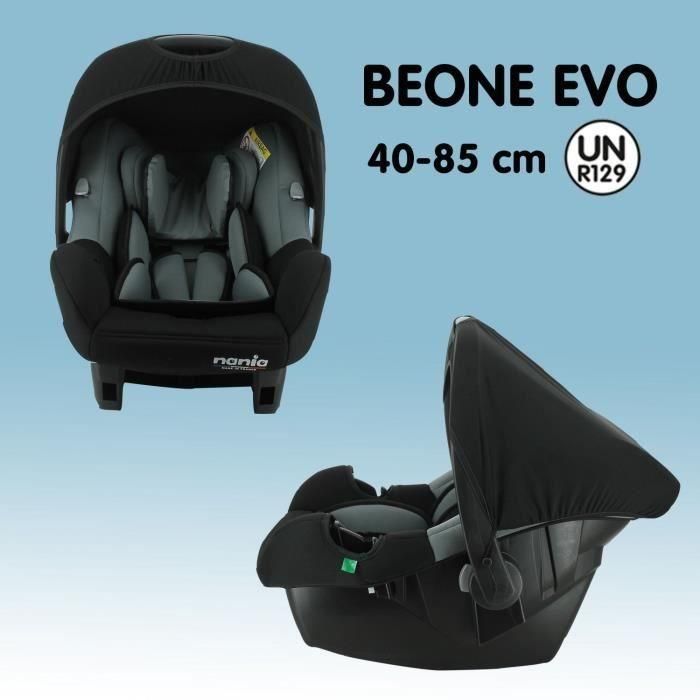 NANIA GIULIA Silla de paseo combinada 3 en 1 + Silla de auto BEONE EVO R129 40-85 cm - Capazo de 0 a 6 meses 5 NANIA GIULIA Silla de paseo combinada 3 en 1 + Silla de auto BEONE EVO R129 40-85 cm - Capazo de 0 a 6 meses 5
