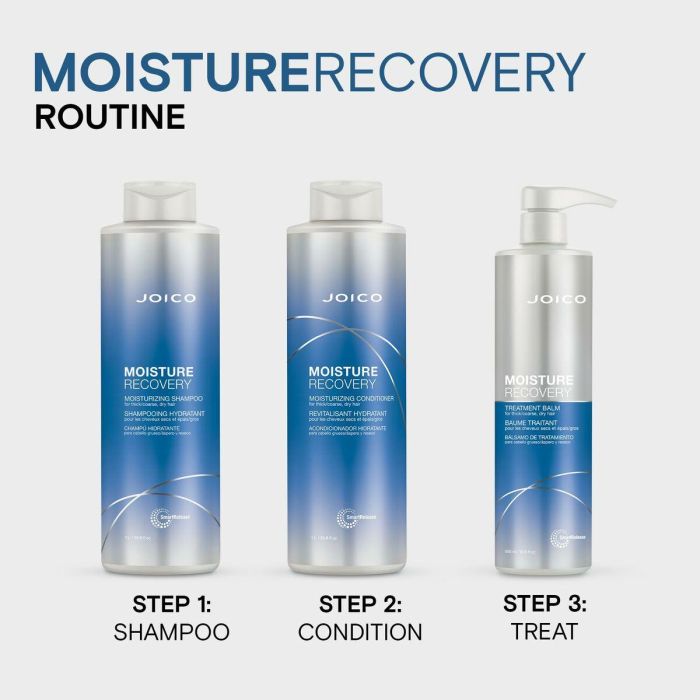 Joico MOISTURE RECOVERY Acondicionador Hidratante y Nutritivo para Cabello Dañado 1000 ml 1 Joico MOISTURE RECOVERY Acondicionador Hidratante y Nutritivo para Cabello Dañado 1000 ml 1