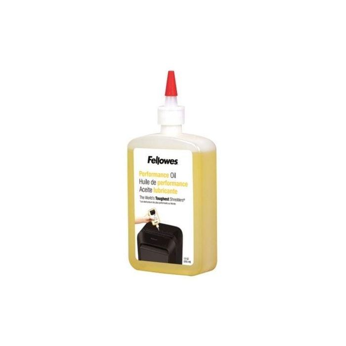 Fellowes Aceite Lubricante Para Destructoras, 355 mL - Mantiene Cuchillas Limpias, Mejora Rendimiento Fellowes Aceite Lubricante Para Destructoras, 355 mL - Mantiene Cuchillas Limpias, Mejora Rendimiento