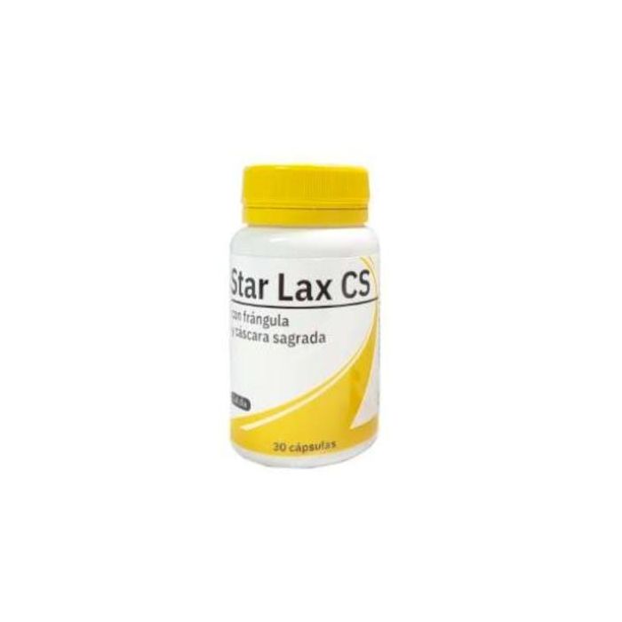 ESPADIET Star Lax con Frángula y Cáscara Sagrada para el Sistema Digestivo, 30 Cápsulas