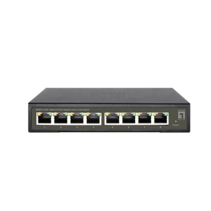 Level one GES-2108 Switch Smart Lite Gigabit 8 Puertos, Conmutador Ethernet con VLAN 802.1Q, QoS, IGMP Snooping 0 Level one GES-2108 Switch Smart Lite Gigabit 8 Puertos, Conmutador Ethernet con VLAN 802.1Q, QoS, IGMP Snooping 0