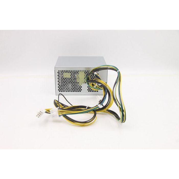 Lenovo ATX power supply unit with 500W capacity, 92% efficiency, 100-240Vac input voltage, and multiple connector options. 3