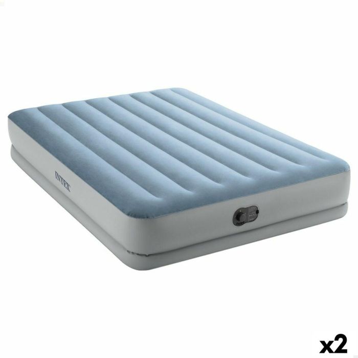 Cama Hinchable Intex Comfort Queen 152 x 36 x 203 cm 2 Unidades Cama Hinchable Intex Comfort Queen 152 x 36 x 203 cm 2 Unidades