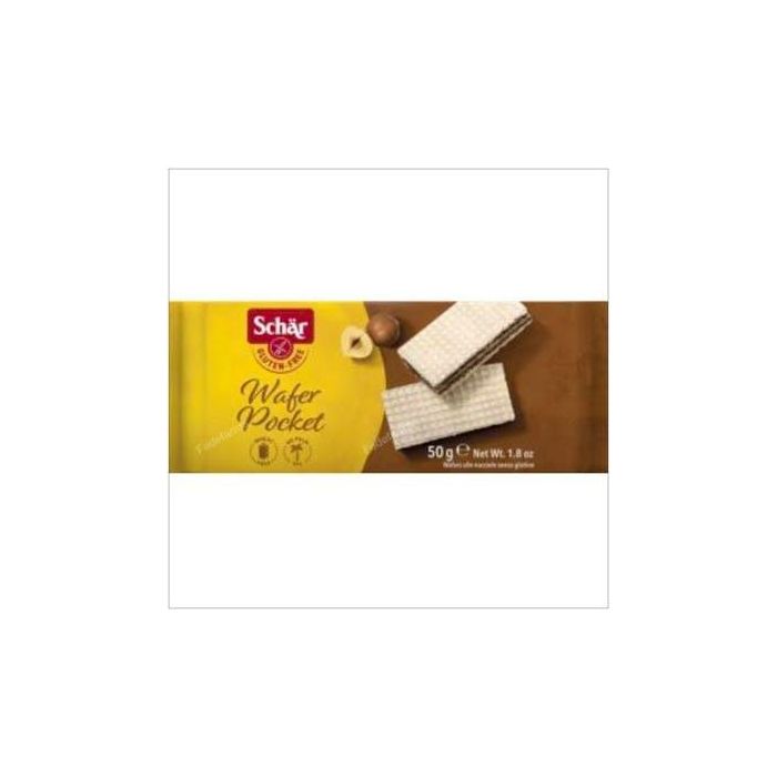 SCHAR Wafers de Avellanas Pocket 50gr Sin Gluten