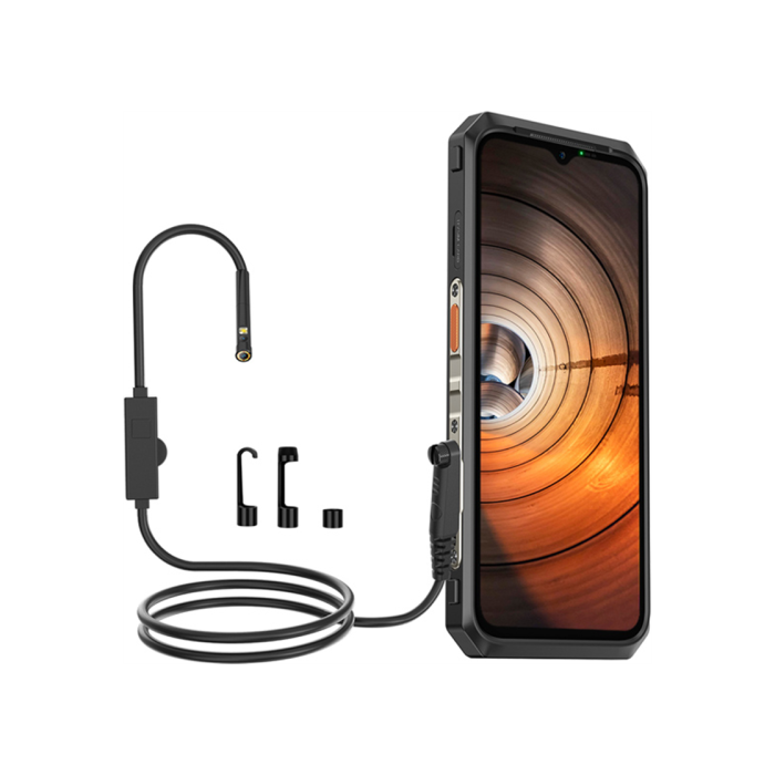 Ulefone uSmart E02 Endoscópio para Power Armor 19, 18T/18, 16 Pro, 13, 9/9E - ULEUSMARTE02