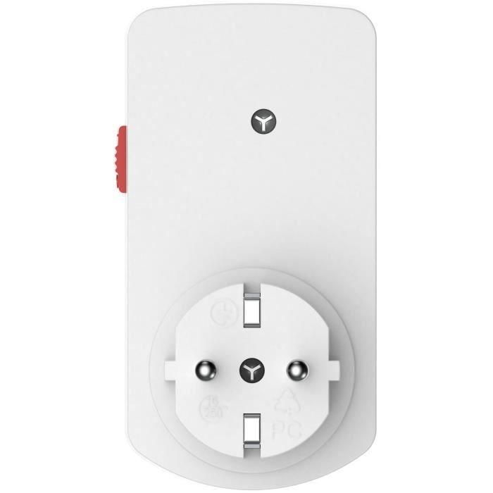Mini programador mecánico diario - GAO - 3680 W - 48 programas - Blanco 2