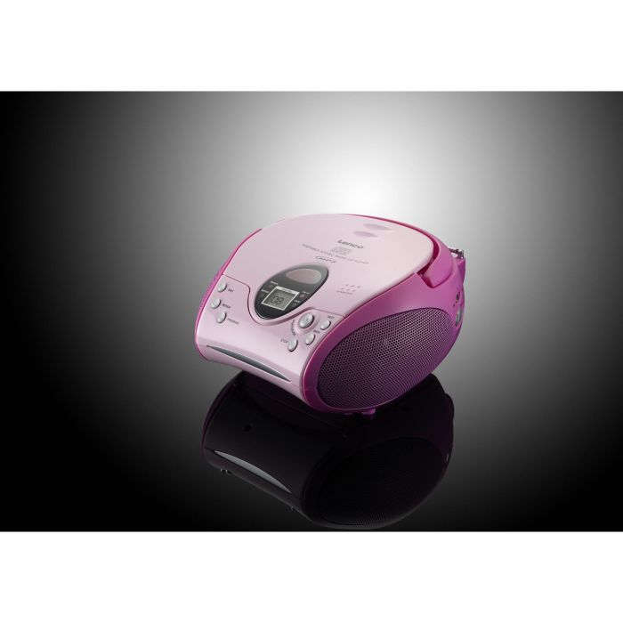 Lenco SCD-24 pink 1 Lenco SCD-24 pink 1