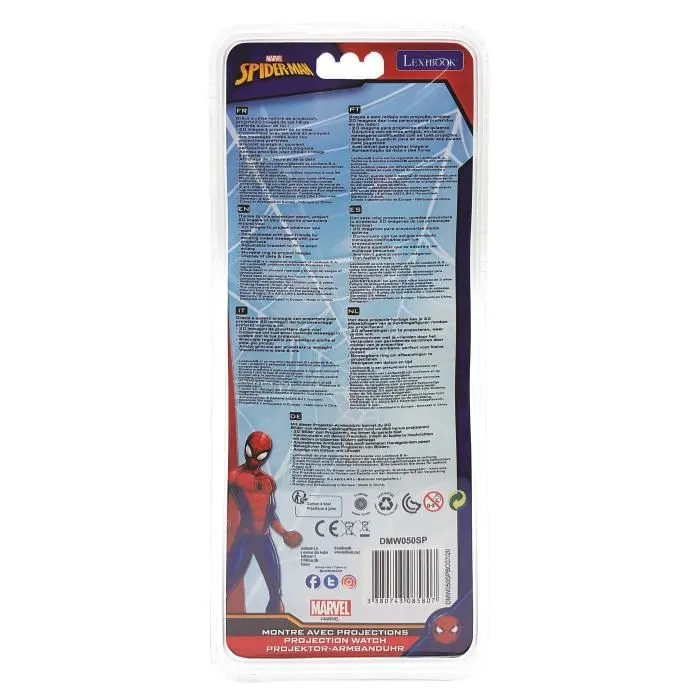 Lexibook Reloj Digital Spiderman Dmw050Sp para Niños con Proyecciones 4