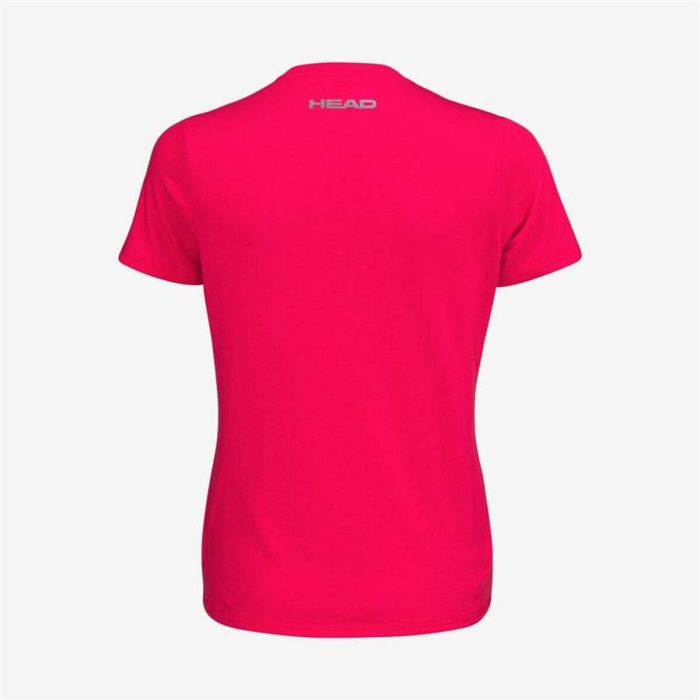 Camiseta Deportiva de Manga Corta Head Club Lucy Rosa oscuro Tenis 1