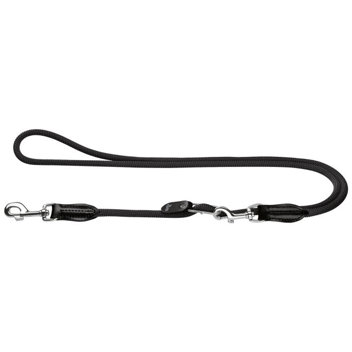Hunter Correa Ajustable Freestyle para Perros, 3 Posiciones 200 cm Negro, Resistente a la Intemperie, Nylon. Hunter Correa Ajustable Freestyle para Perros, 3 Posiciones 200 cm Negro, Resistente a la Intemperie, Nylon.