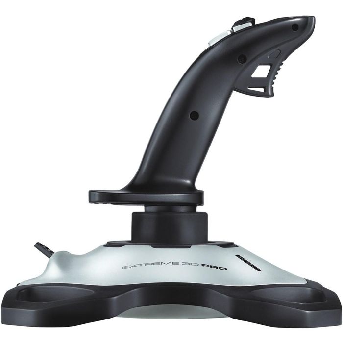 Logitech Joystick Extreme 3D Pro Gaming - 12 Botones Programables, Eje de Torsión, Base Estable 2