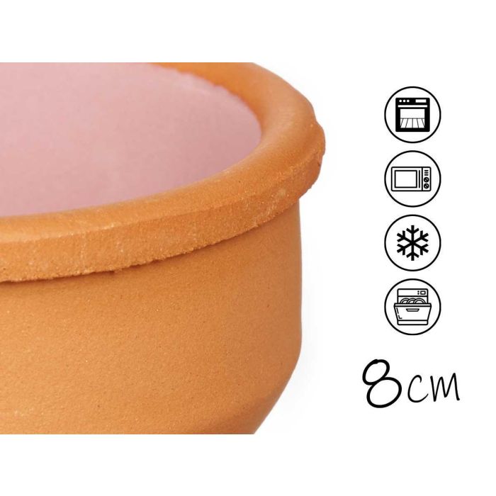 Set 6 Cazuelas Barro 8 Cm Color Rosa La Dehesa (10 Unidades) 3 Set 6 Cazuelas Barro 8 Cm Color Rosa La Dehesa (10 Unidades) 3