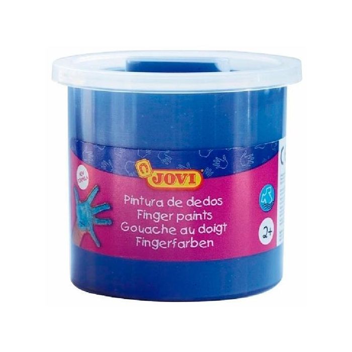 Jovi Estuche 5 Botes Pintura De Dedos 125 mL Azul Jovi Estuche 5 Botes Pintura De Dedos 125 mL Azul