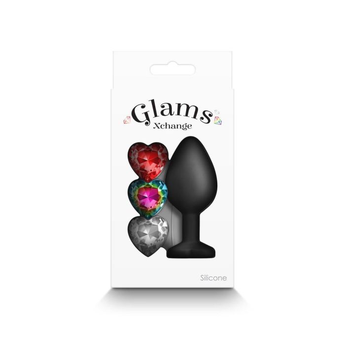 Plug Anal NS Novelties Glams Negro 4