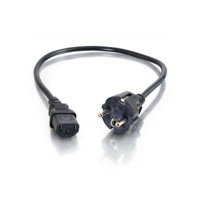 Dell 2m, C13/ CEE7/7, black 1 Dell 2m, C13/ CEE7/7, black 1