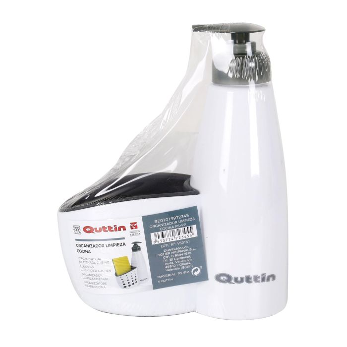 Quttin Organizador de limpieza para cocina PS+PP, 8 x 19 x 16 cm (18 Unidades) 2