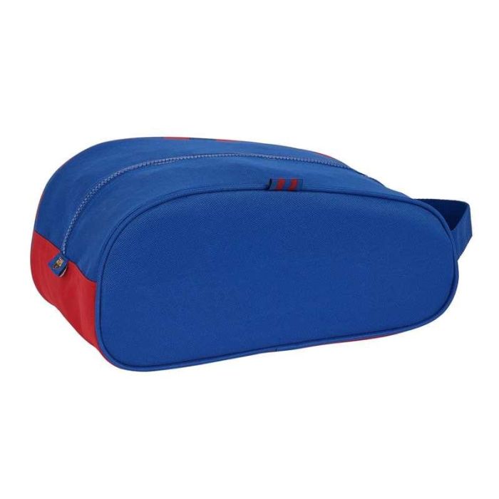 Zapatillero de Viaje F.C. Barcelona Azul Granate 34 x 15 x 18 cm 2