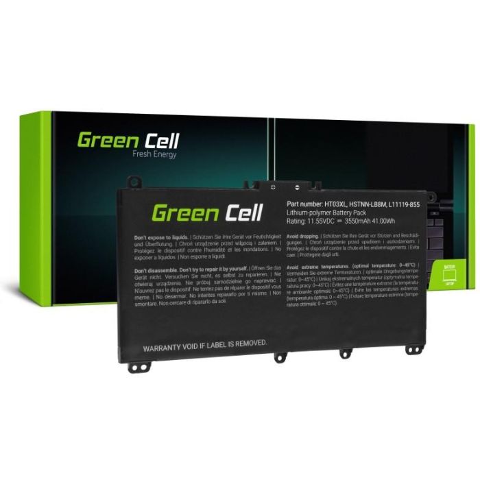 Green Cell HT03XL L11119-855 Batería de Portátil para HP 11.55V 3400mAh