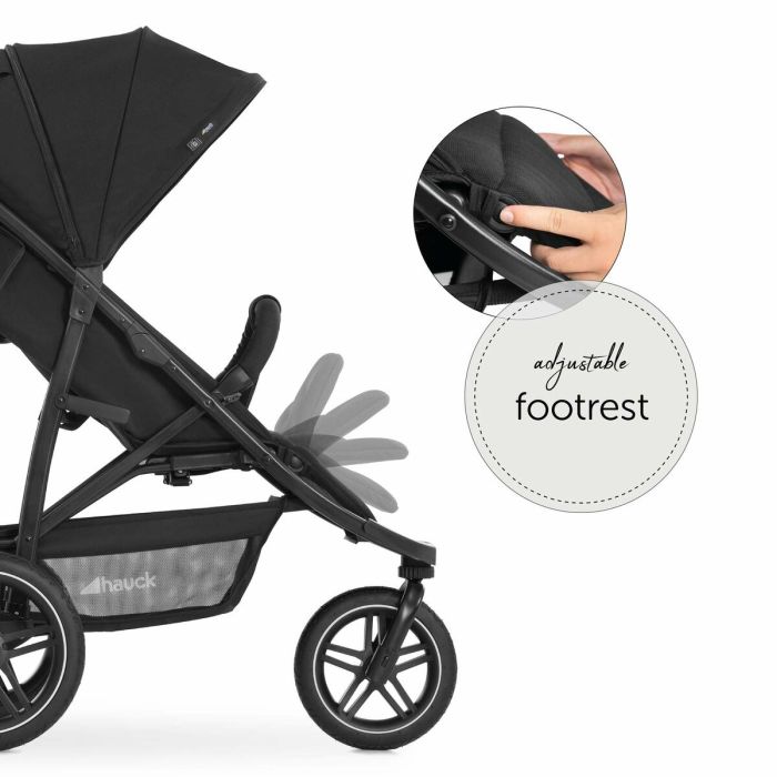 Carro de Paseo para Bebé Hauck Negro 42 Carro de Paseo para Bebé Hauck Negro 42
